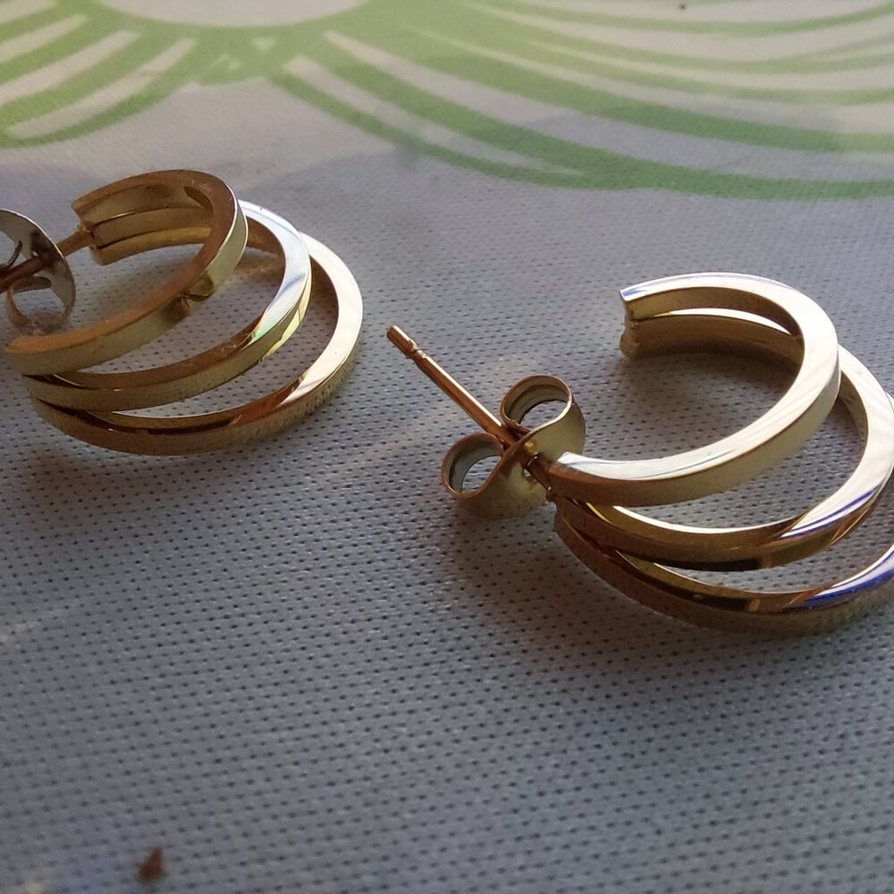 Stainless steel - Gold PVD plating